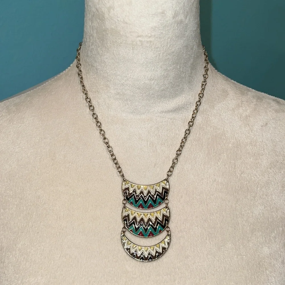 Gold Bohemian Necklace